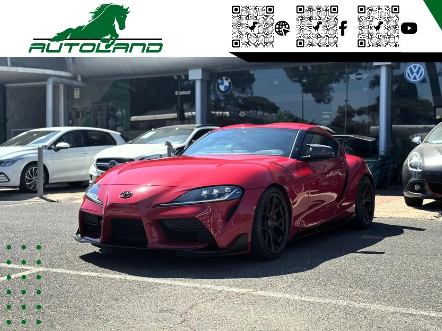 Toyota Supra 2.0B Sport AT 350CV UNI PRO TURBO Rosso - 1