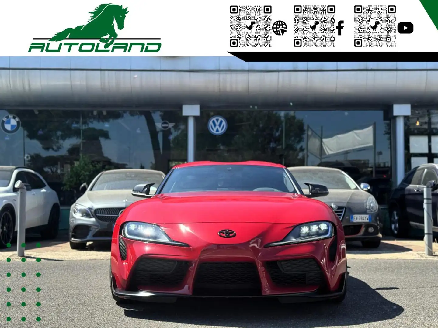 Toyota Supra 2.0B Sport AT 350CV UNI PRO TURBO Rosso - 2