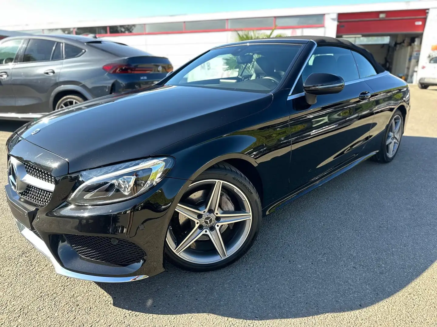 Mercedes-Benz C 180 Cabriolet C 180 Automatique PACK AMG Zwart - 1