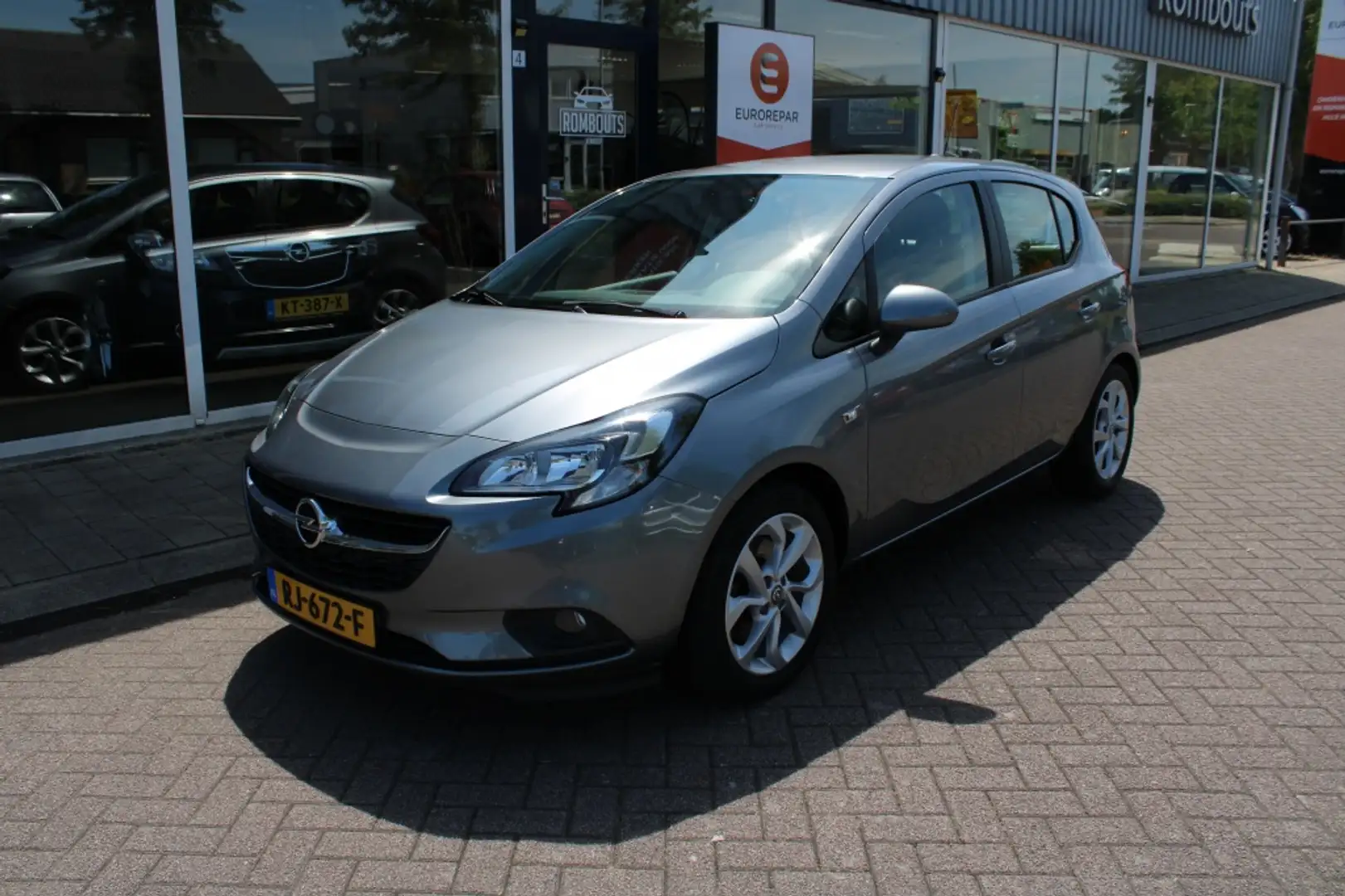 Opel Corsa 1.0 T. Onl. Ed. DAB/Navi/Airco Grau - 1