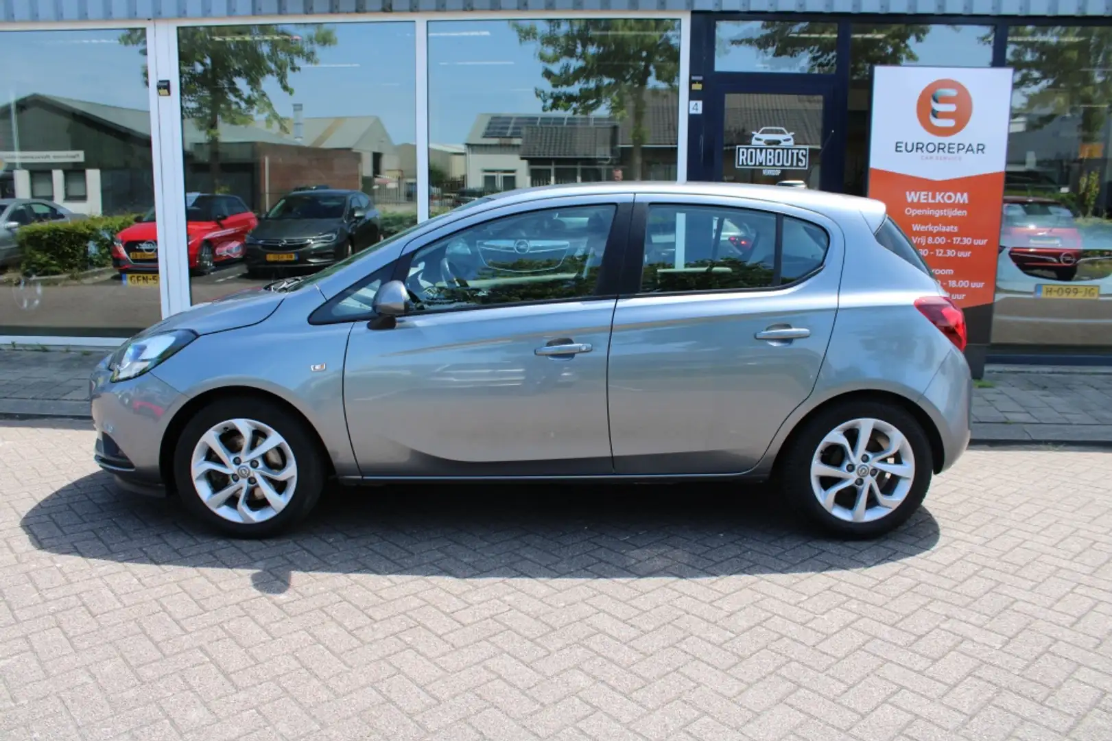 Opel Corsa 1.0 T. Onl. Ed. DAB/Navi/Airco Grau - 2