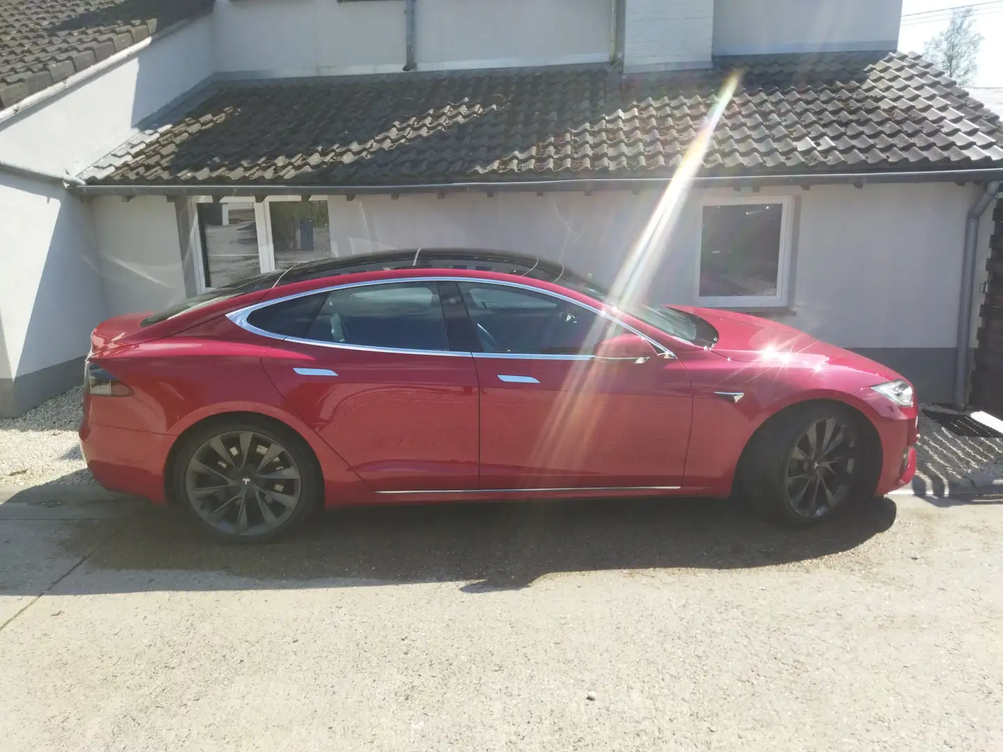 Tesla Model S 100D AWD Long Range Roşu - 2
