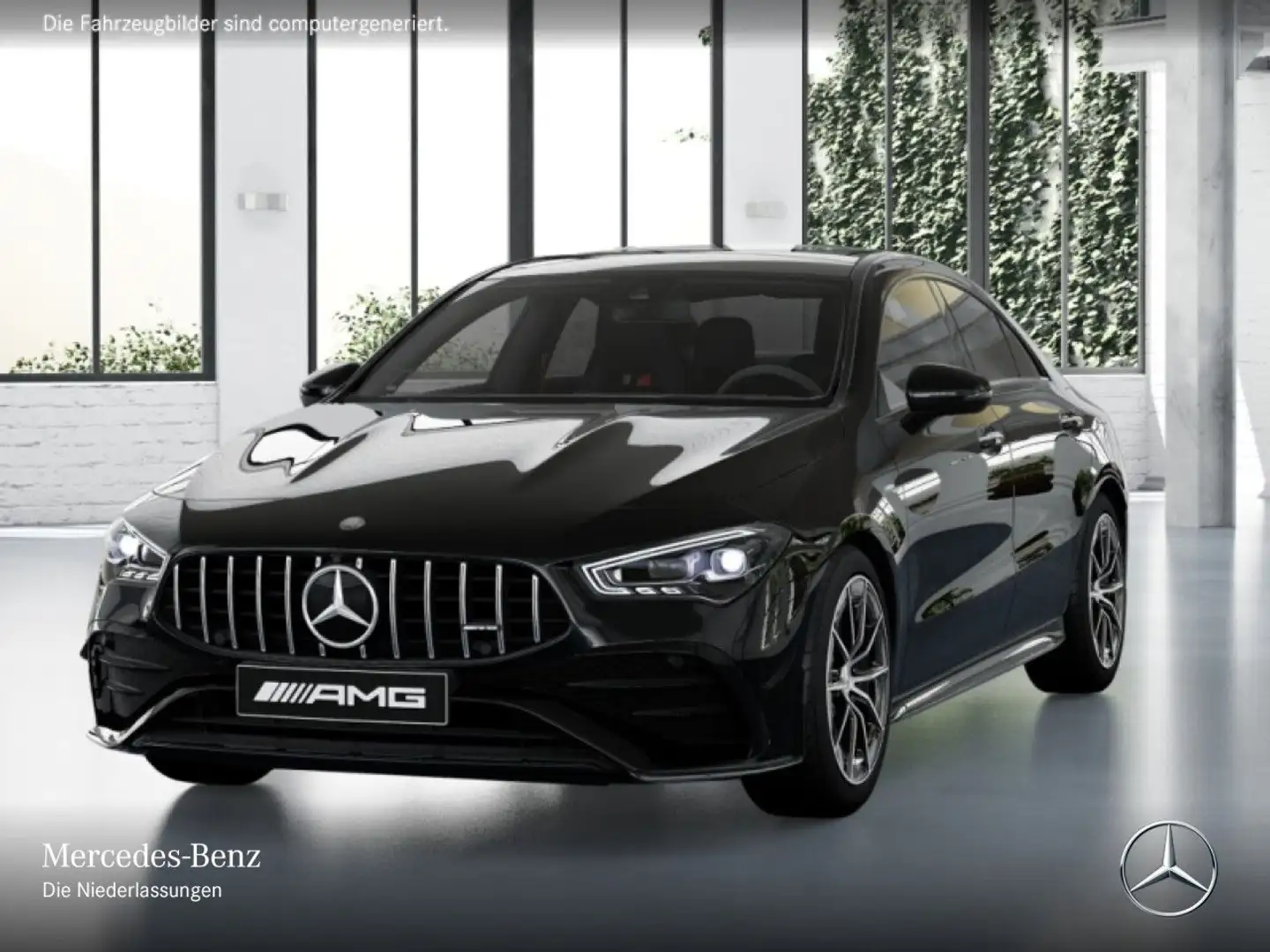 Mercedes-Benz CLA 35 AMG CLA 35 4M AMG+PANO+360°+MULTIBEAM+BURMESTER+HUD Schwarz - 2