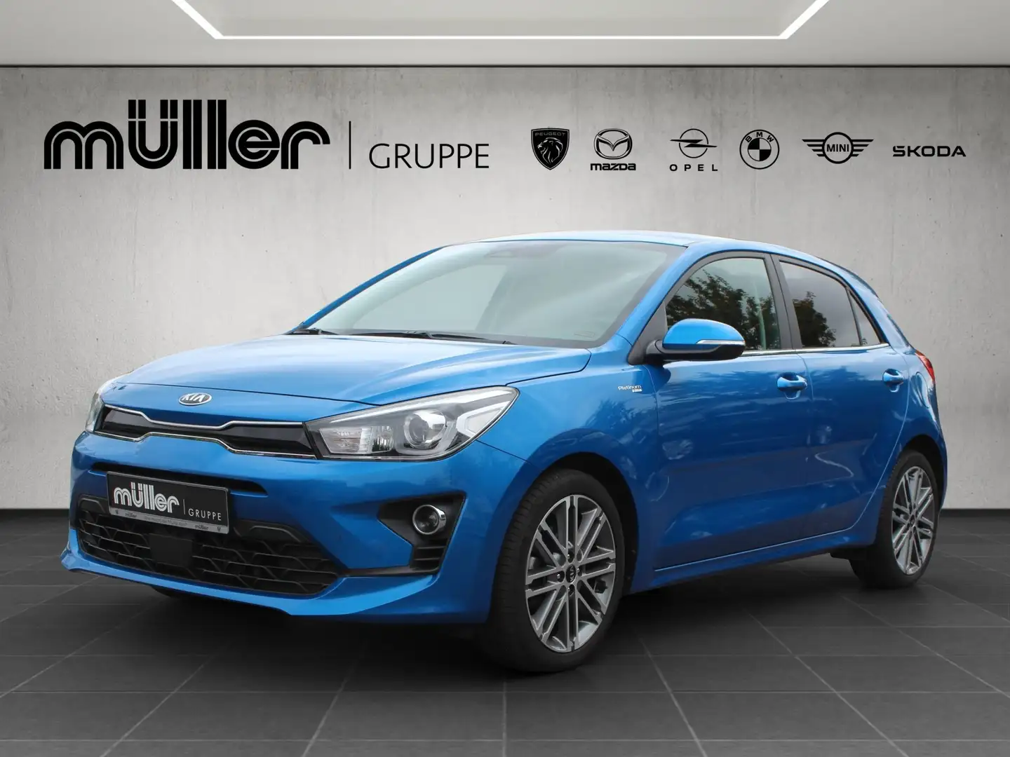 Kia Rio Platinum Edition Blau - 1