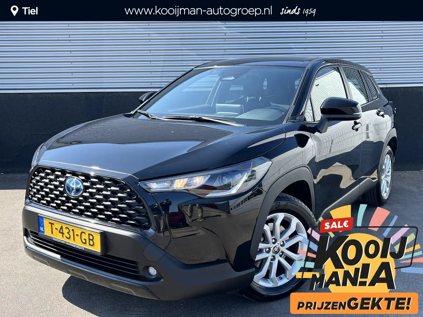 Toyota Corolla Cross 2.0 High Power 197PK Hybrid Active Apple Carplay e Zwart - 1