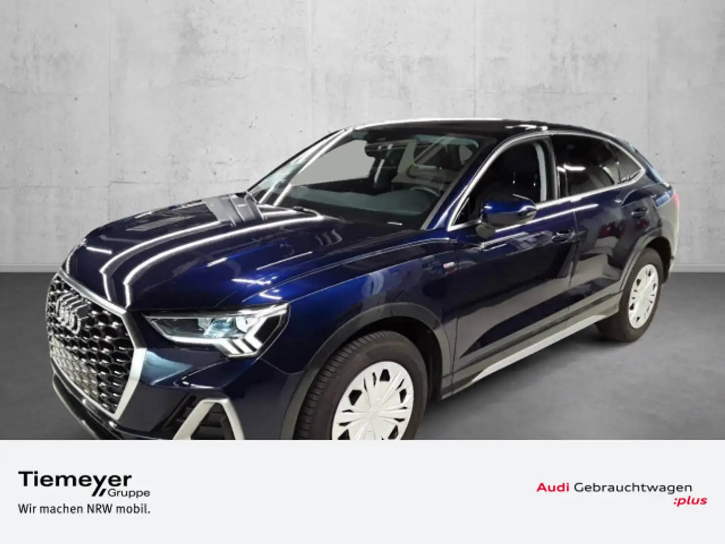 Audi Q3 35 TFSI S LINE AHK LED ASSIST LM18 Blau - 1