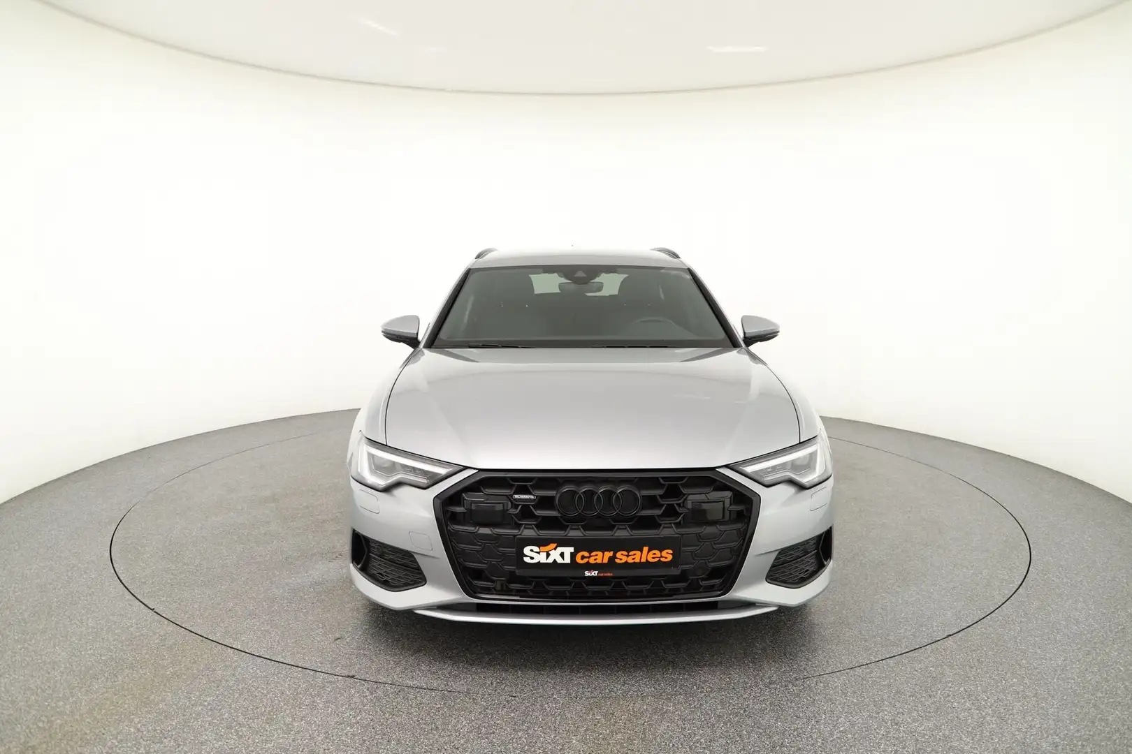 Audi A6 45 TDI qu. adv. Matrix|ACC|adFW|ParkA+Kam|AHK ACC Argent - 2