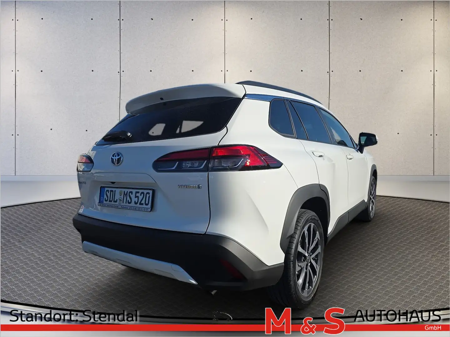 Toyota Corolla Cross 2.0 Hybrid Team D KAMERA NAVI Bílá - 2