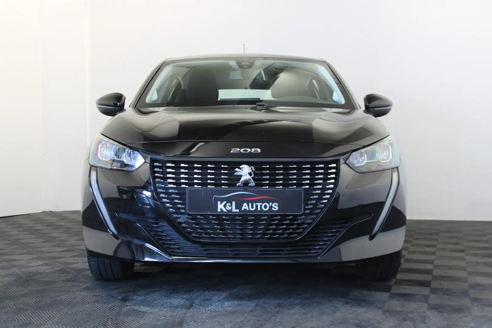 Peugeot 208 1.2 PureTech Active Pack |Navi|Carplay| Zwart - 2