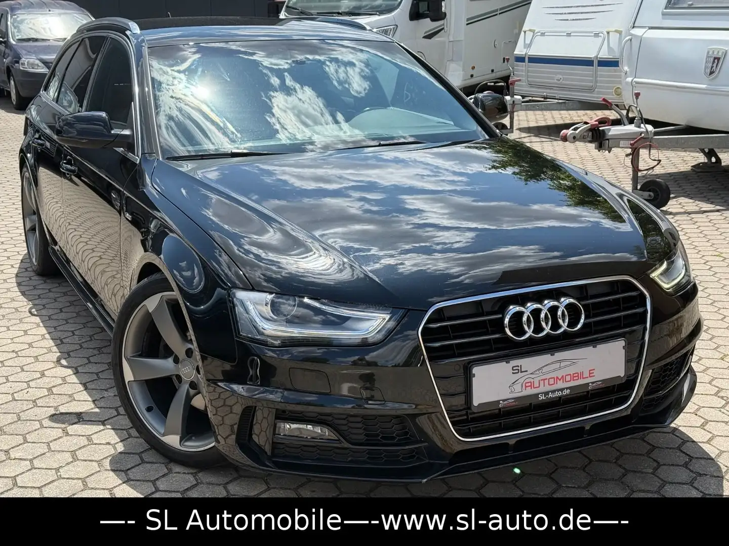 Audi A4 Avant 1,8 TFSI S line Sportpaket / plus Navi Schwarz - 1