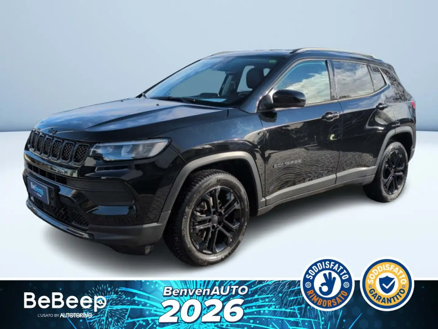Jeep Compass 1.5 TURBO T4 MHEV NIGHT EAGLE 2WD 130CV DC Noir - 1