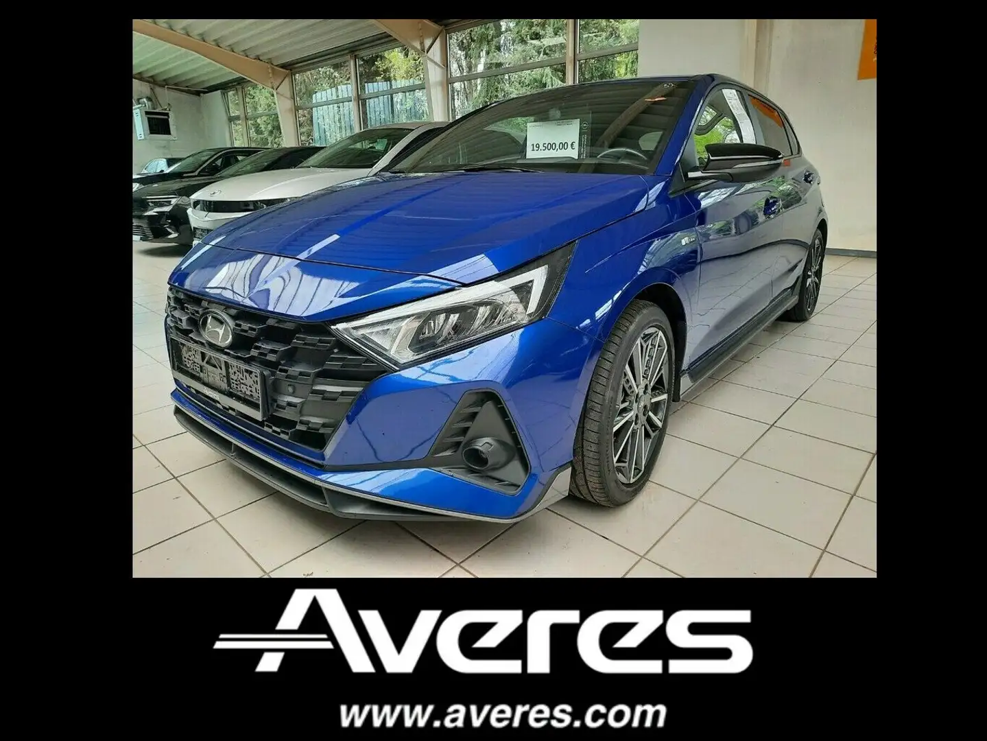 Hyundai i20 1.0 N Line Mild-Hybrid Blau - 1