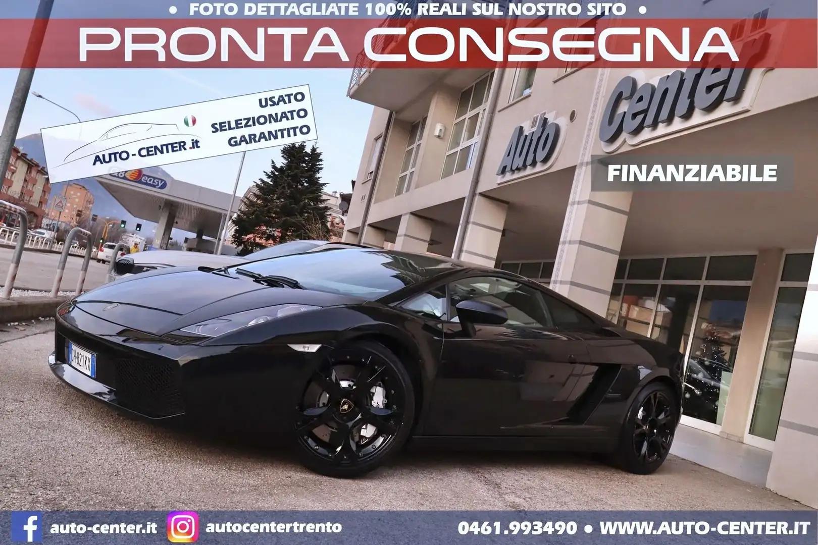 Lamborghini Gallardo 5.0 V10 Edizione NERA 164/185 *LIFT Noir - 1