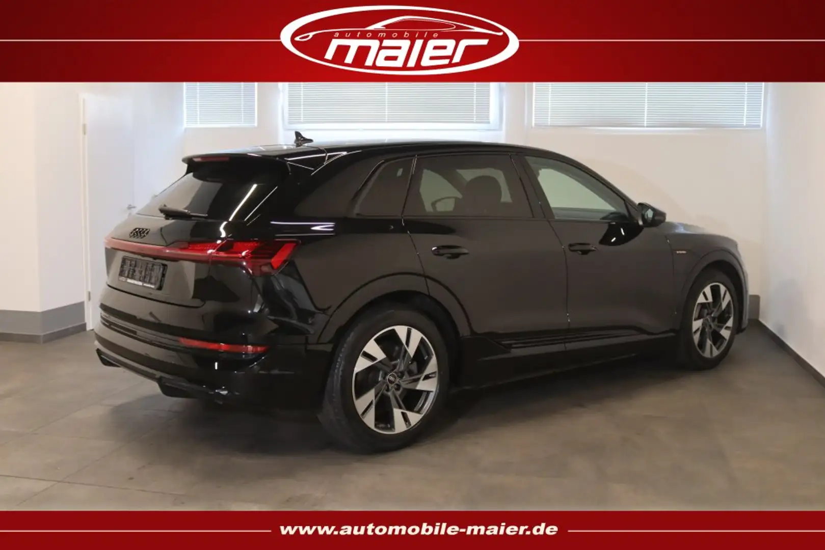 Audi e-tron 50 quattro S line-Luft-Virt.-Navi-LED-KAM Schwarz - 2