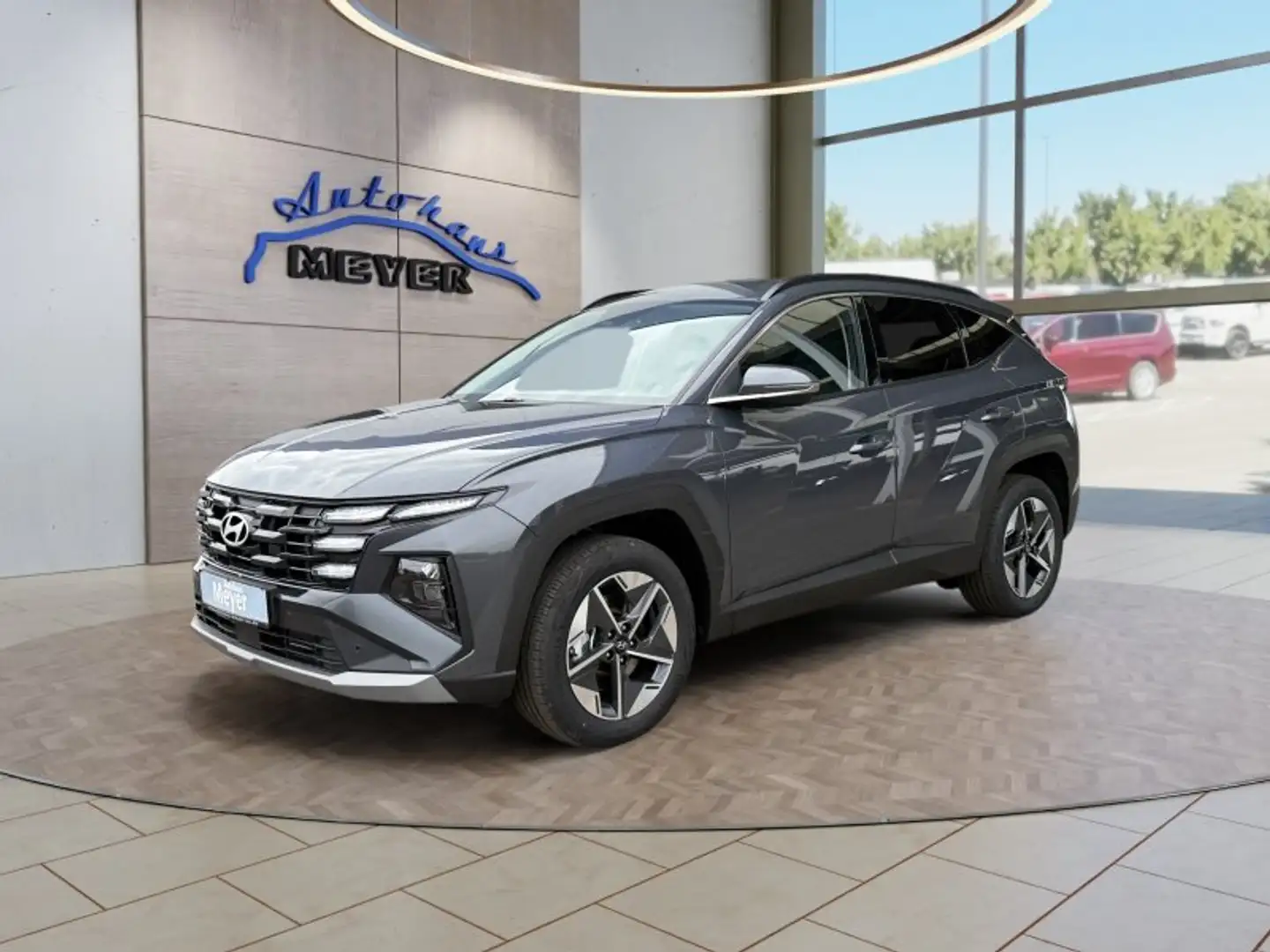 Hyundai TUCSON 1.6 T-GDI HEV 215PS Navi/LED/ACC/Kamera/Keyless Gris - 1