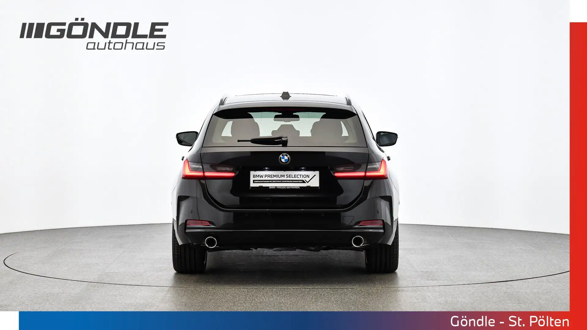 BMW 318 318d Noir - 2