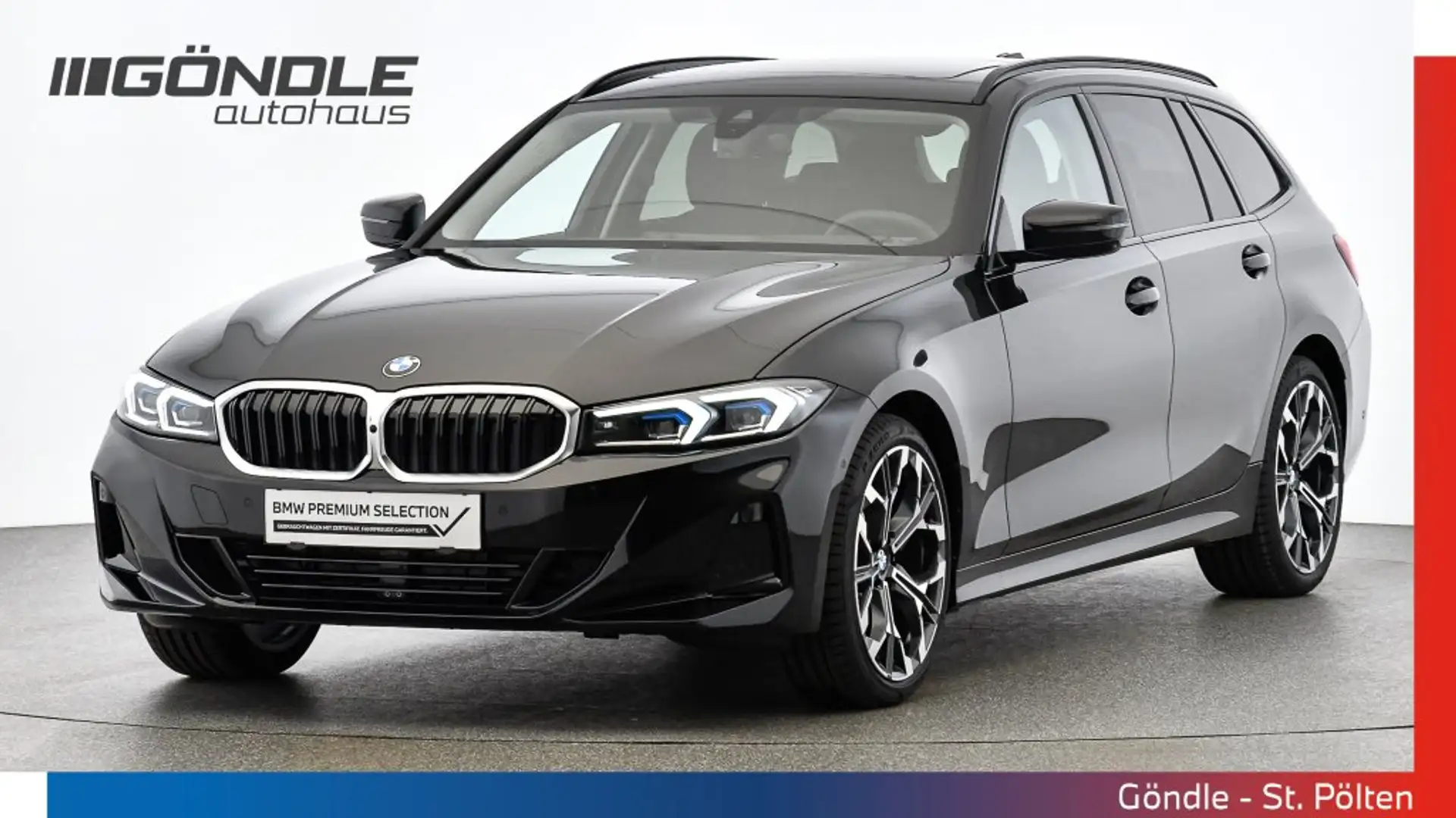 BMW 318 318d Noir - 1