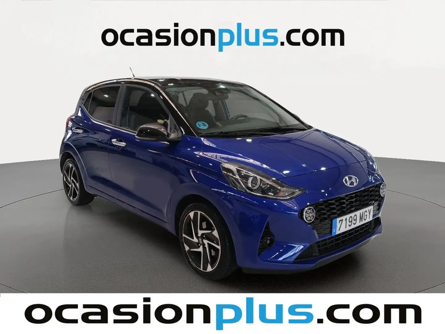 Hyundai i10 1.2 MPI Tecno 2C Aut. Azul - 2