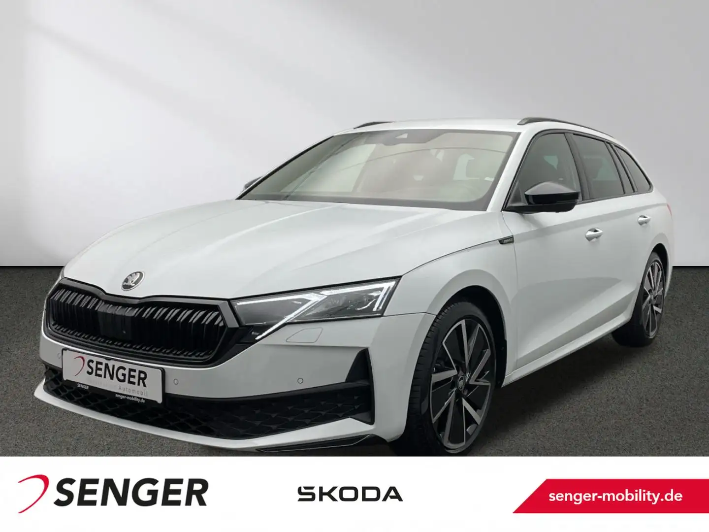 Skoda Octavia Sportline 2.0 TDI 150PS DSG Weiß - 1