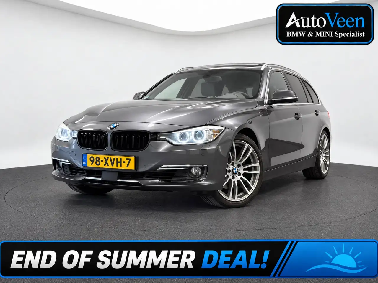 BMW SERIE 3 328 TOURING 328I M-SPORT 245 ch BVA - 360°-CAMERA- HAYON ÉLECTRIQUE - CUIR - 188000 km
