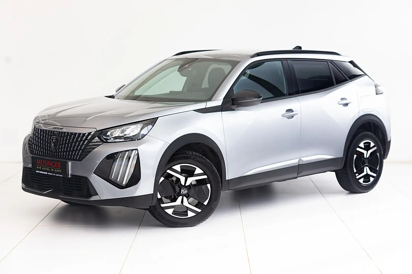 Peugeot 2008 PureTech 100 S&S Allure 6-Gang-Manuell Grau - 1