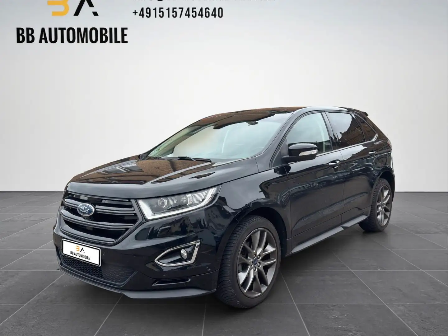 Ford Edge Sport 4x4 AUTO.M PANO CAM AHK MEMO SPUR.A Schwarz - 1