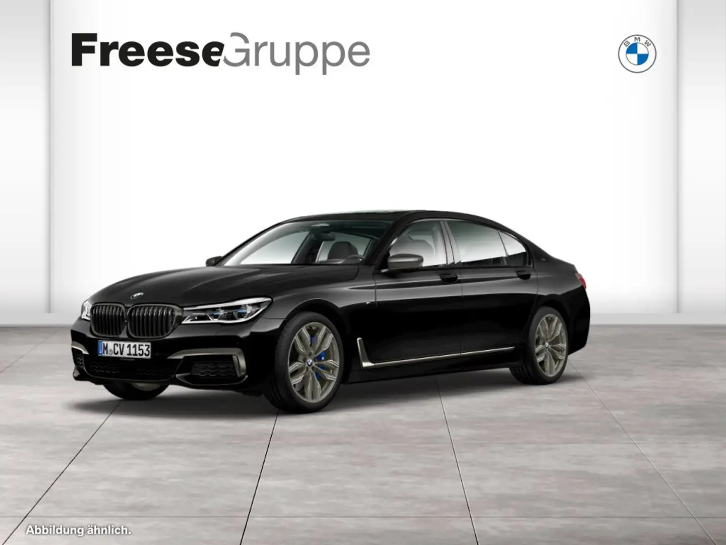 BMW 760 M760Li xDrive  Pano Skylounge - Surround-View - Wä Black - 1