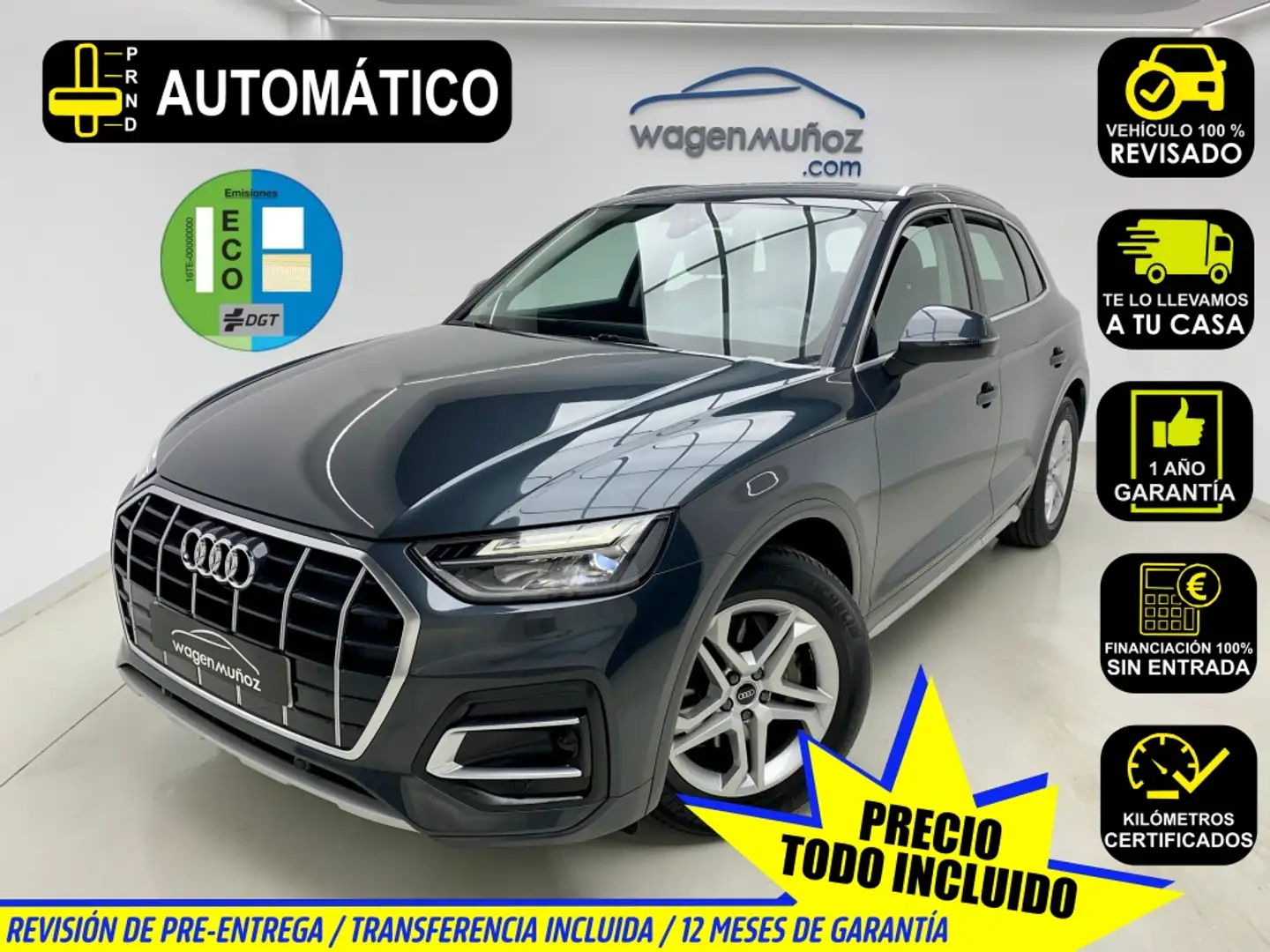 Audi Q5 35 TDI Advance S tronic 120kW Gris - 1