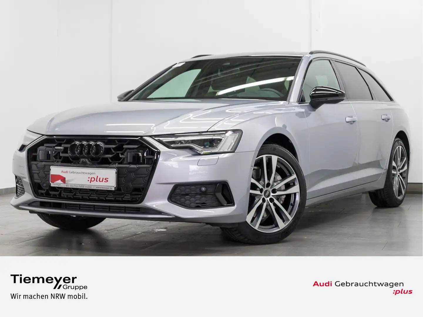 Audi A6 45 TFSI Q S LINE UPE91 AHK OPTIK-PKT Hu Silber - 1