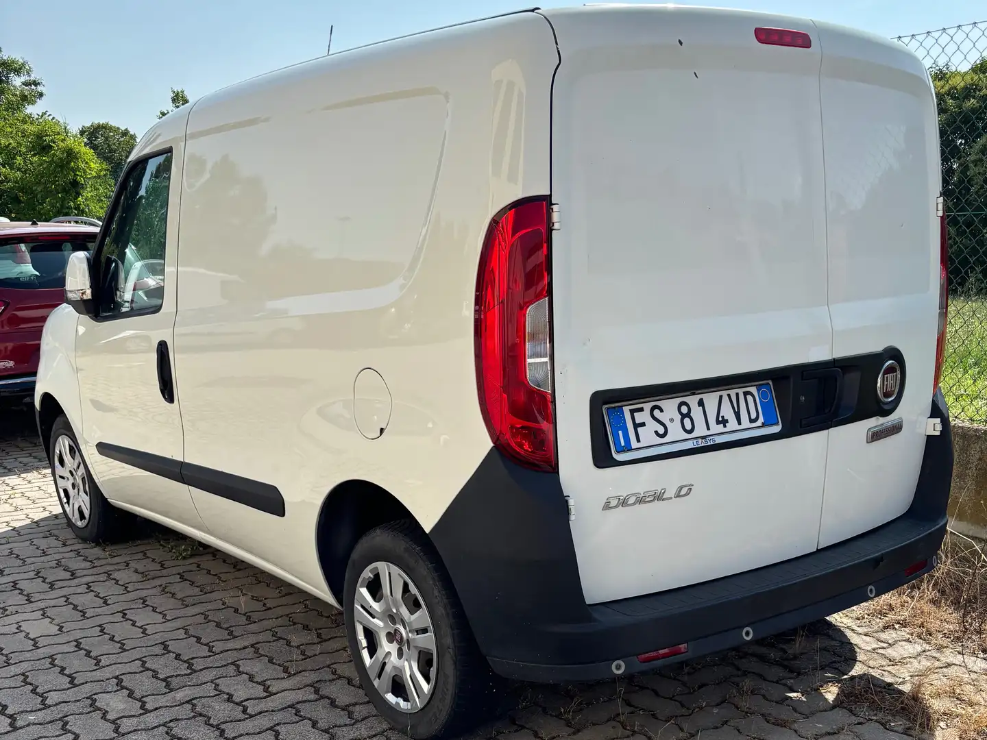 Fiat Doblo 1.3 gasolio 3 posti Blanc - 2