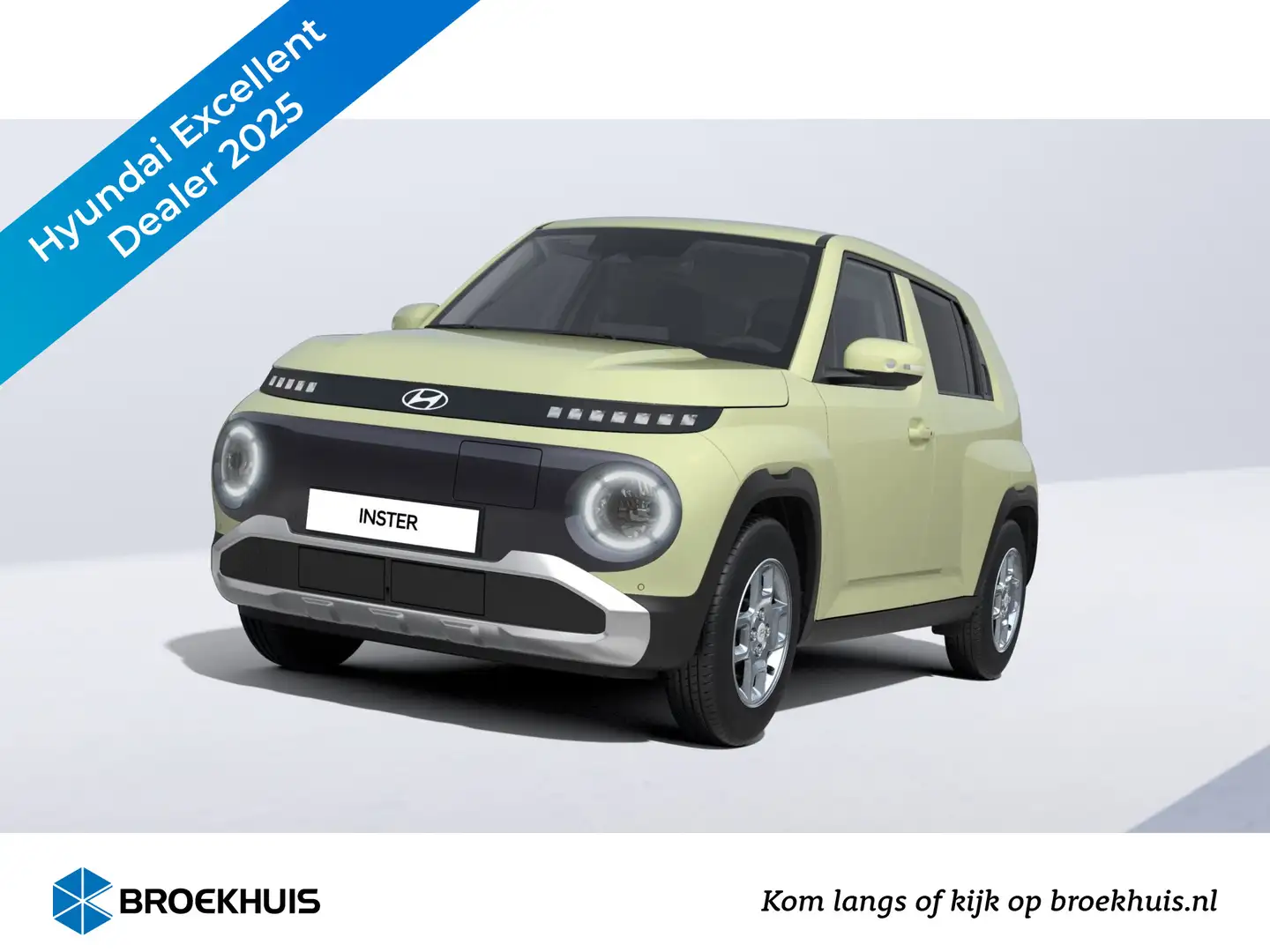 Hyundai Inster Pulse 49 kWh | vanaf € 293,- Private Lease !! Jaune - 1