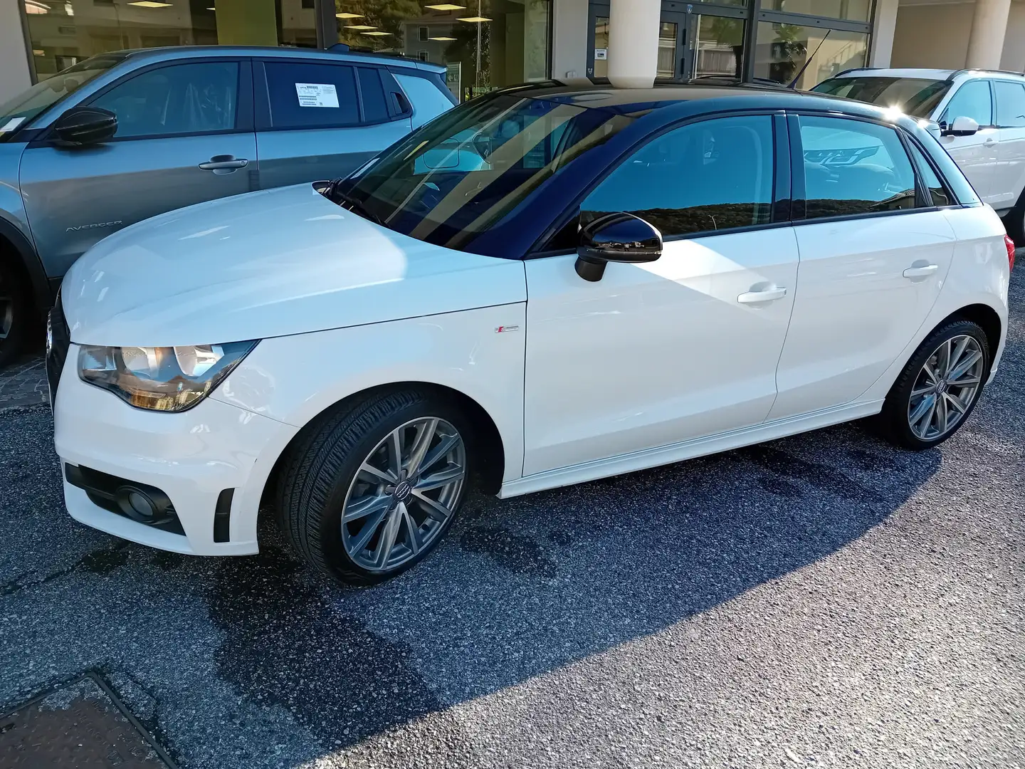 Audi A1 A1 I  Sportback 1.6 tdi S Line Edition 90cv Blanc - 2