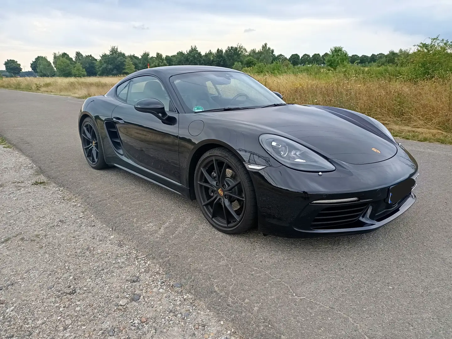 Porsche Cayman 718, Sport Chrono, PASM, Sportsitz Plus, Approved Negru - 2