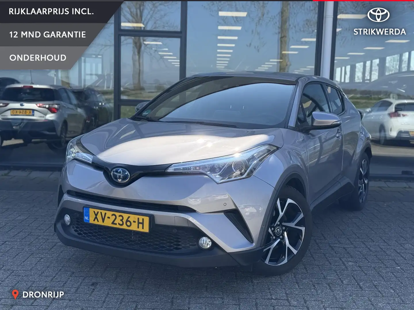 Toyota C-HR 1.8 Hybrid Style | Clima | Cruise | Navi | JBL | S Grijs - 1