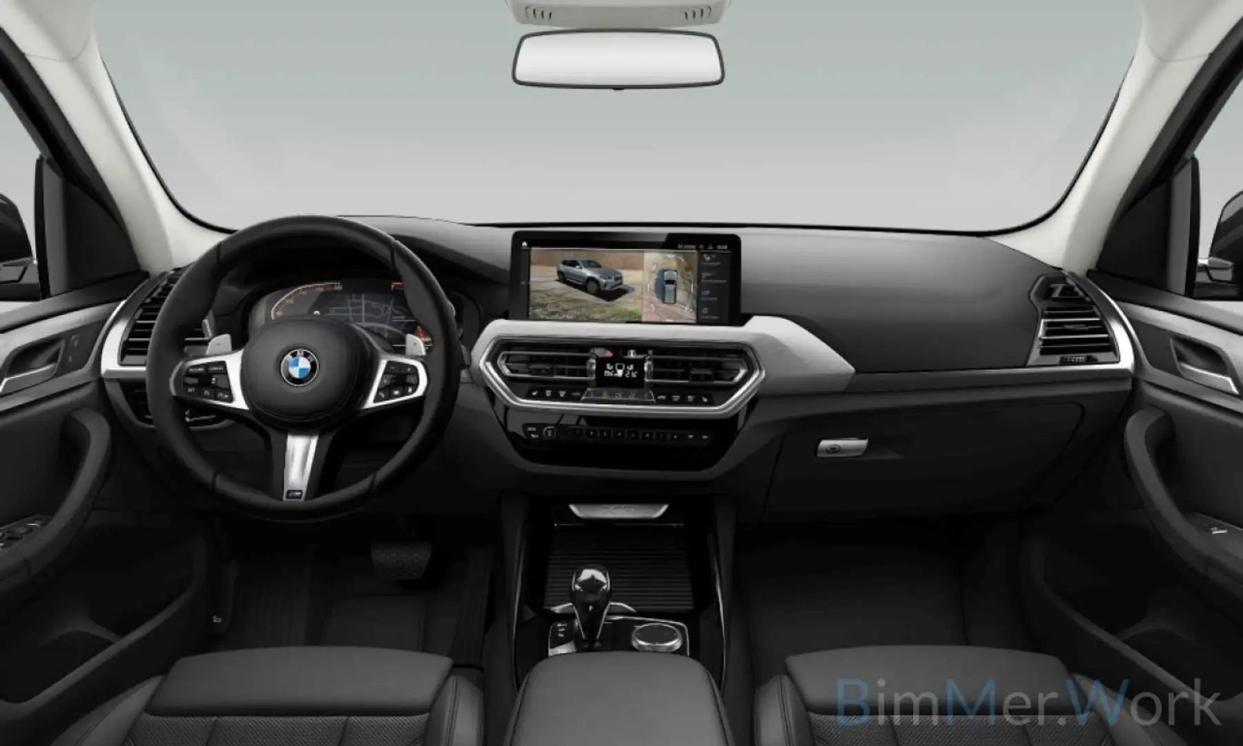 BMW X3 360°M Sport Leder DAB Sportsitz 19Zoll Schwarz - 2