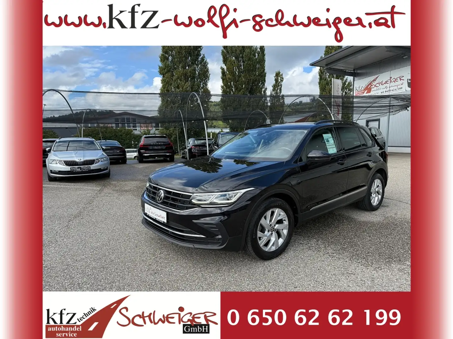 Volkswagen Tiguan 2,0 TDI 4Motion Life DSG Schwarz - 1