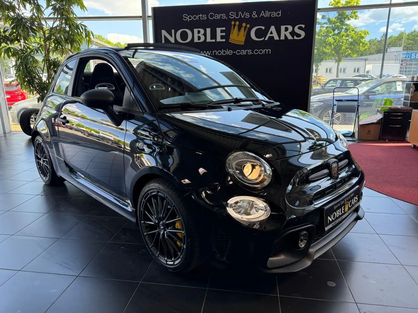 Abarth 695C KLIMA NAVI ALU Чорний - 1