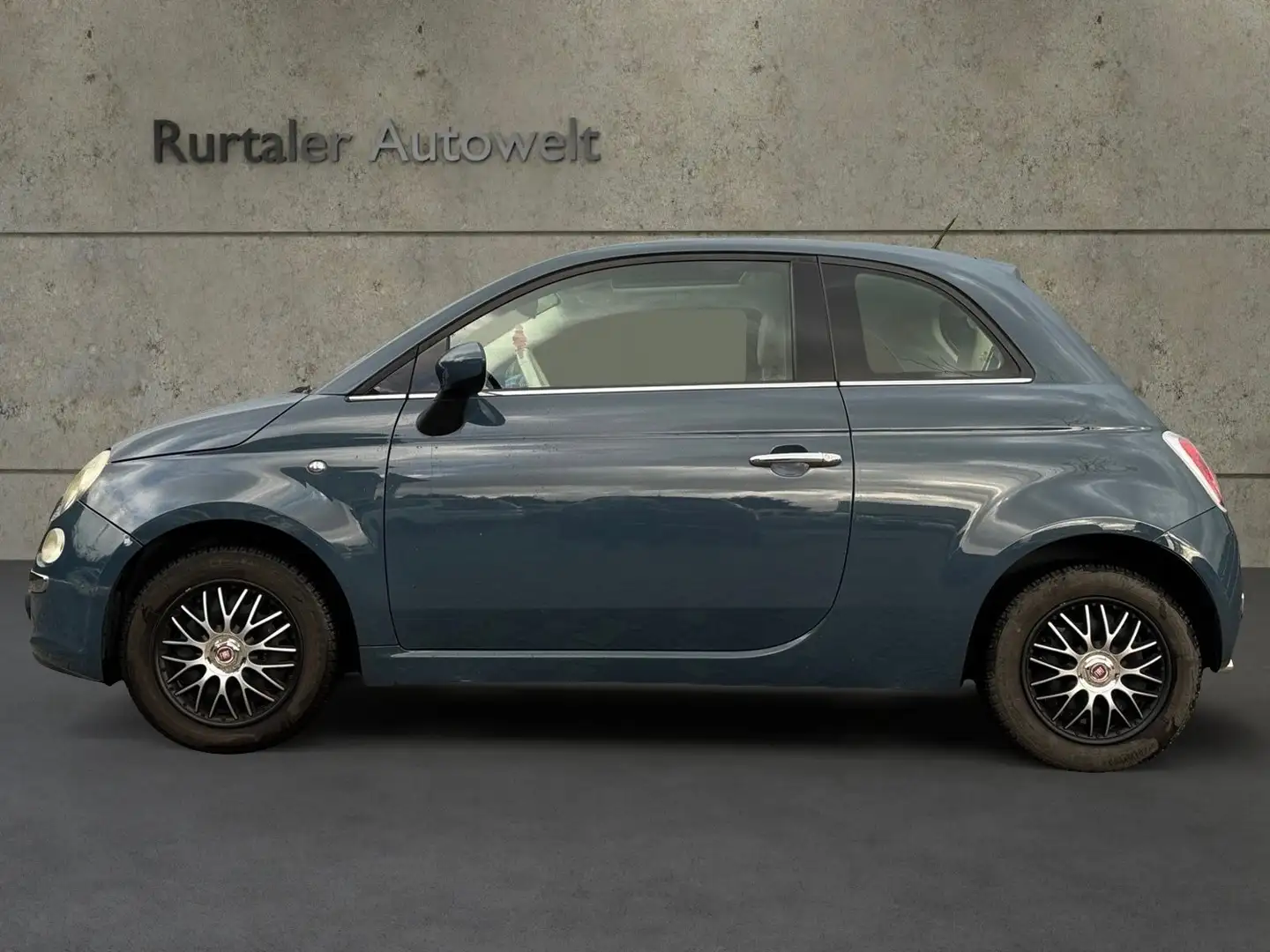 Fiat 500 *KLIMAAUT.*PANO.*USB/AUX*E-PAKET*TÜV* Blau - 2