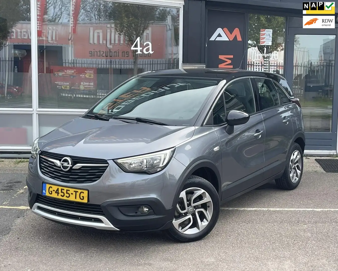 Opel Crossland X 1.2 Turbo Online | Airco | Cruise | Trekhaak | Grijs - 1