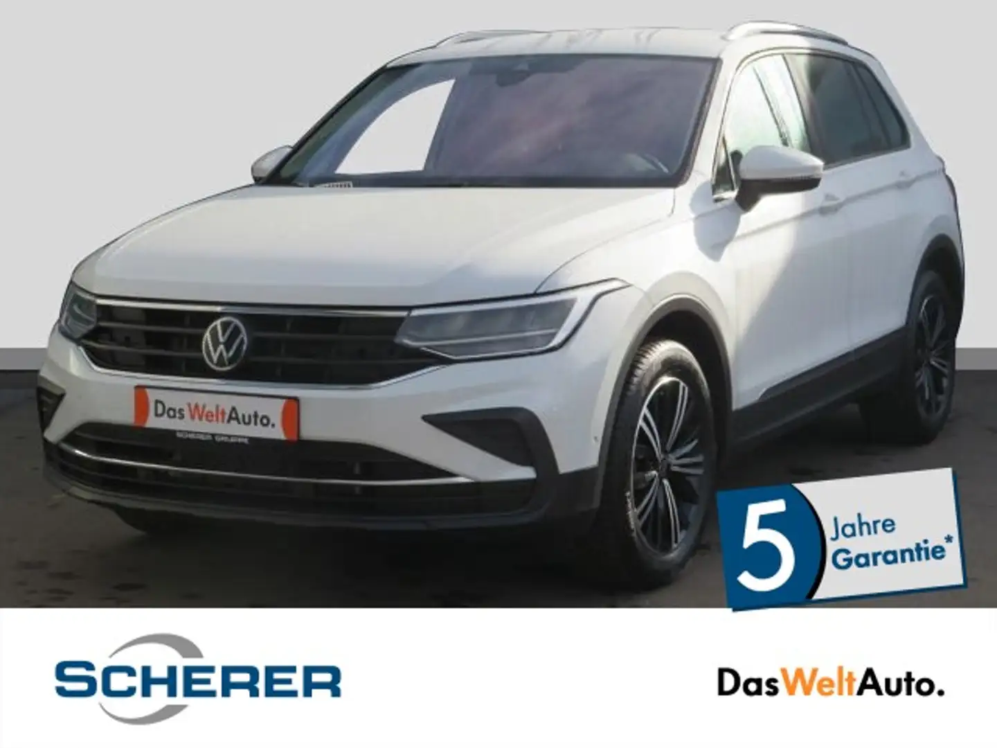 Volkswagen Tiguan 2.0 TDI NAVI LED TRAVEL ACC LANE PARK Weiß - 1