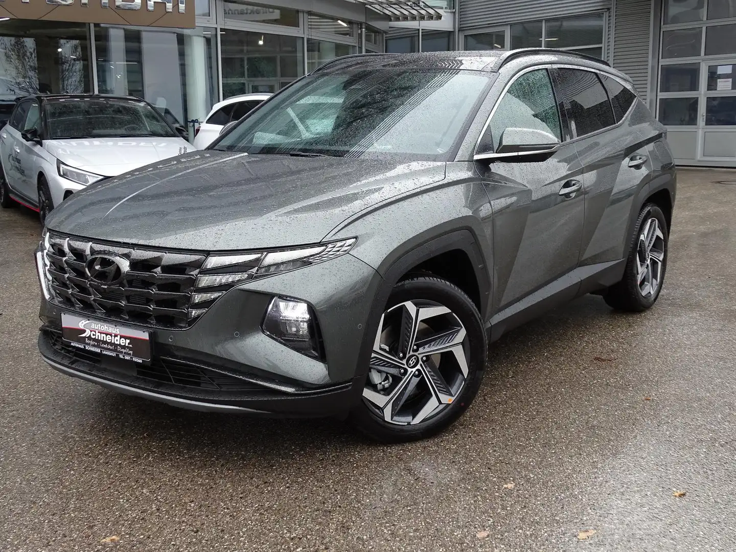 Hyundai TUCSON 1.6 TGDi PHEV 4WD PRIME AHK/NAVI/ACC/KRELL/KAMERA Grau - 1