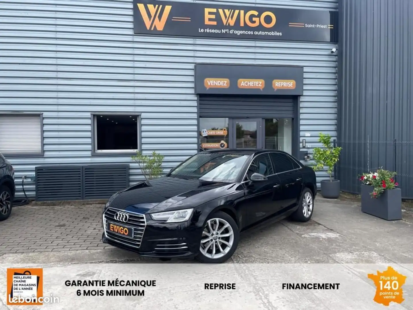 Audi A4 2.0 TDI 150ch Design Luxe Noir - 1