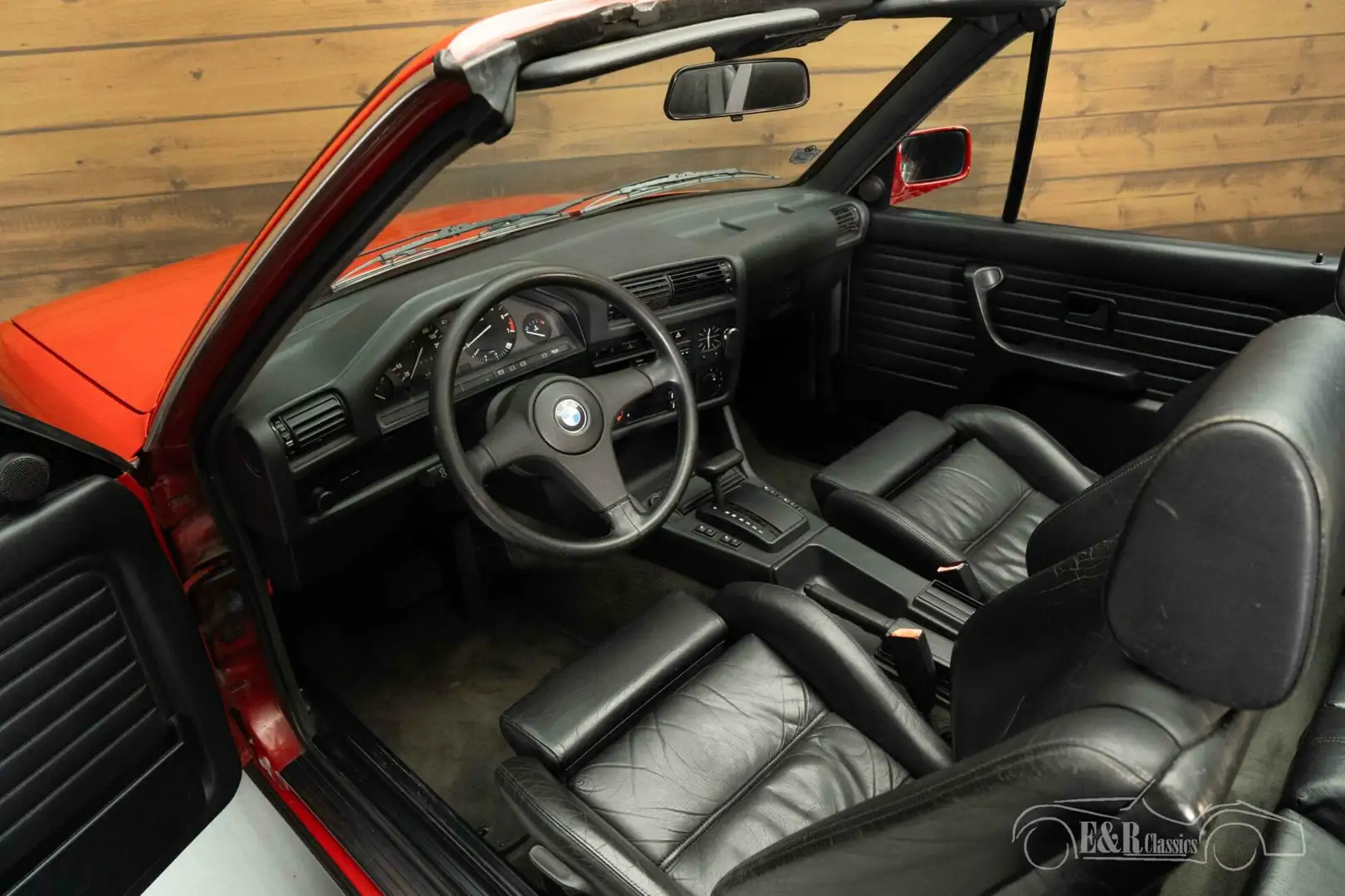 BMW 325 325i Cabriolet | Historie bekend | Nieuw lakwerk | Rouge - 2