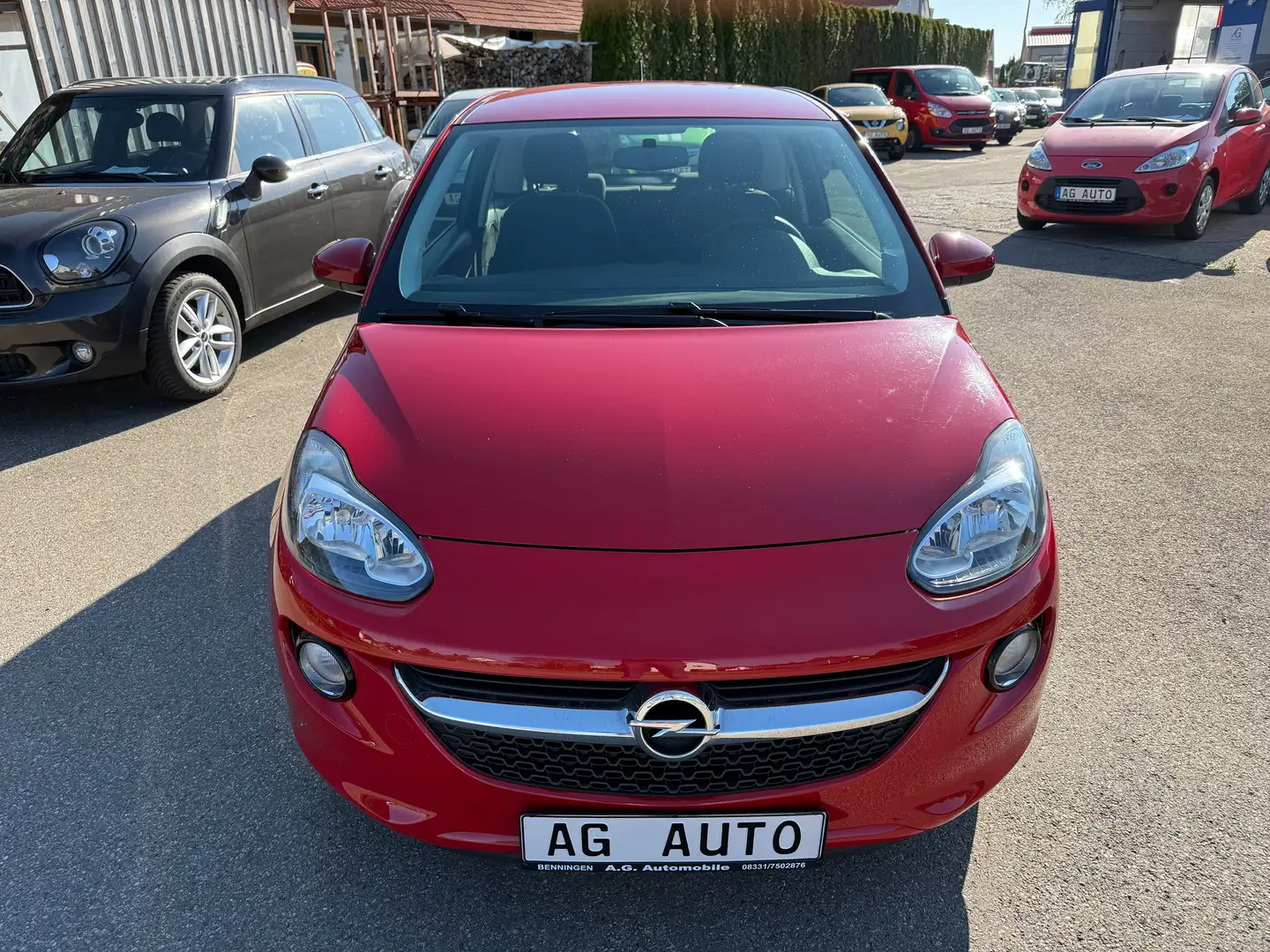 Opel Adam Jam +Garantie Klima Tempomat TÜV+Service NEU Rot - 2