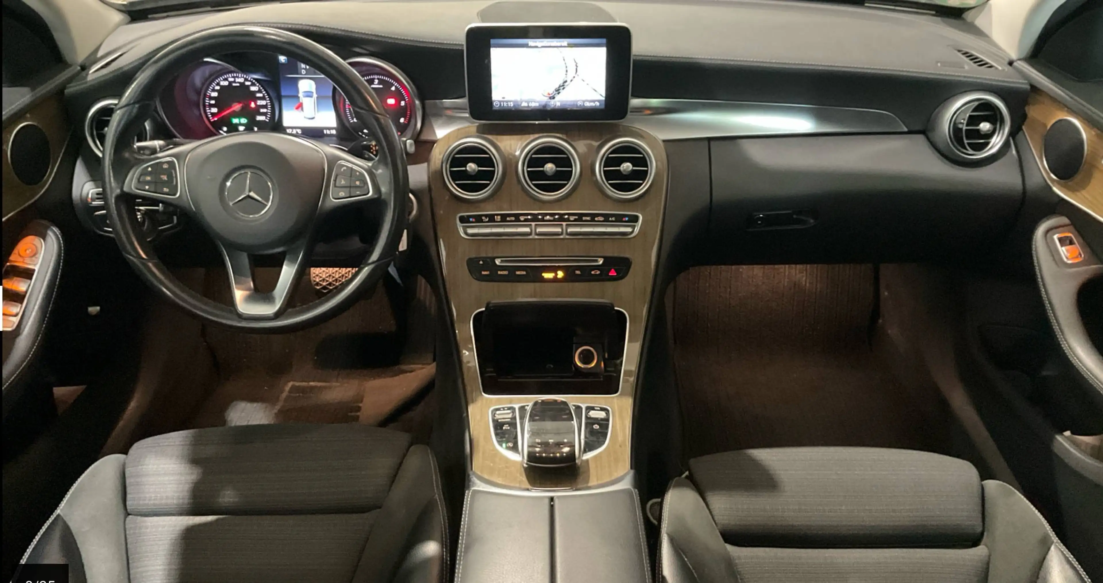 Mercedes-Benz C 220 C 220d Exclusive LED/AMBIENTE/TOTWINKEL/E-KLAPPE/SHZ/NAVI/TEMPOMAT/ALARMANLAGE — photo 7