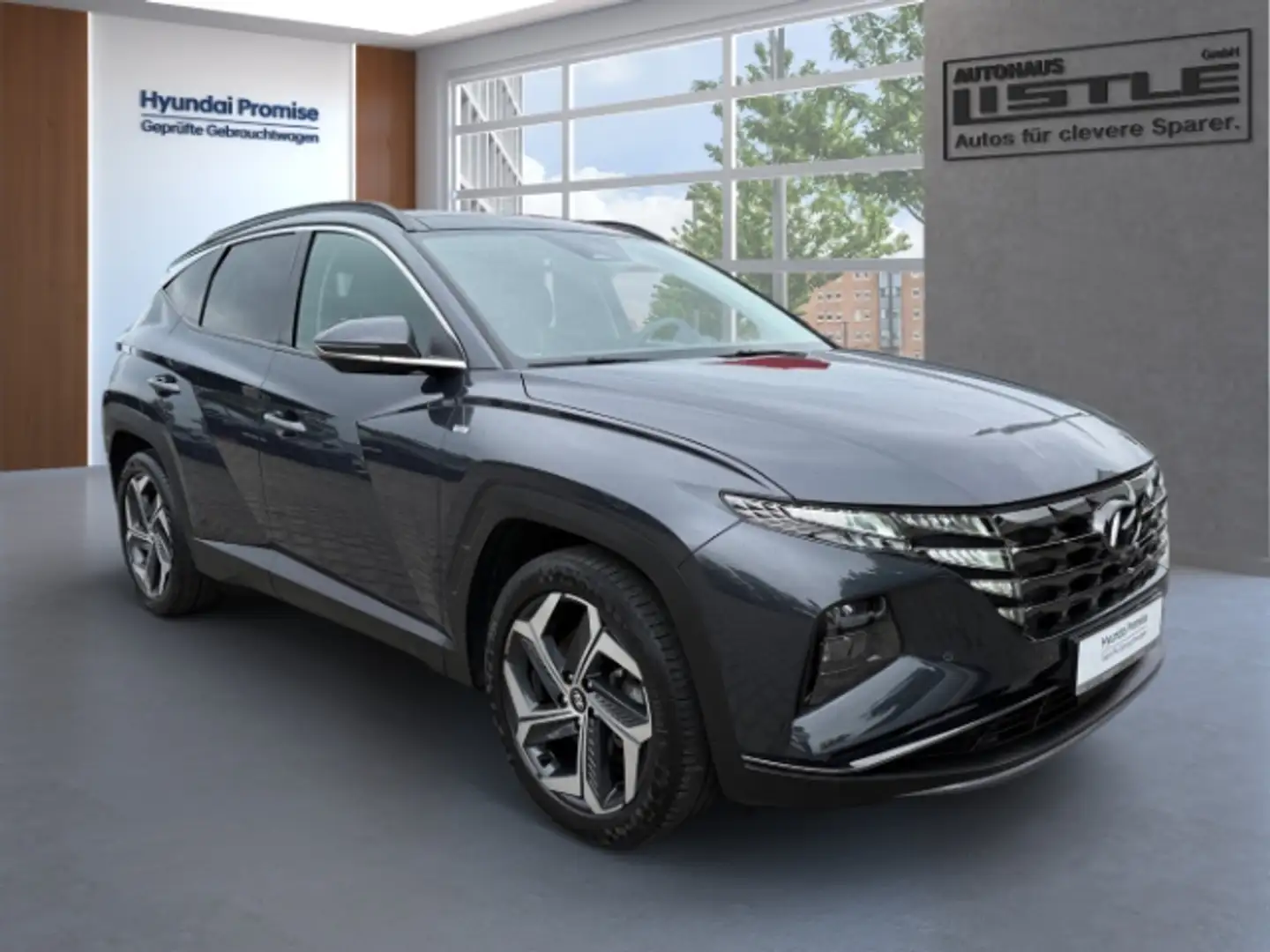 Hyundai TUCSON Prime Mild-Hybrid 2WD 1.6 T-GDI +LEDER+KLIMA+SHZ+U Schwarz - 2