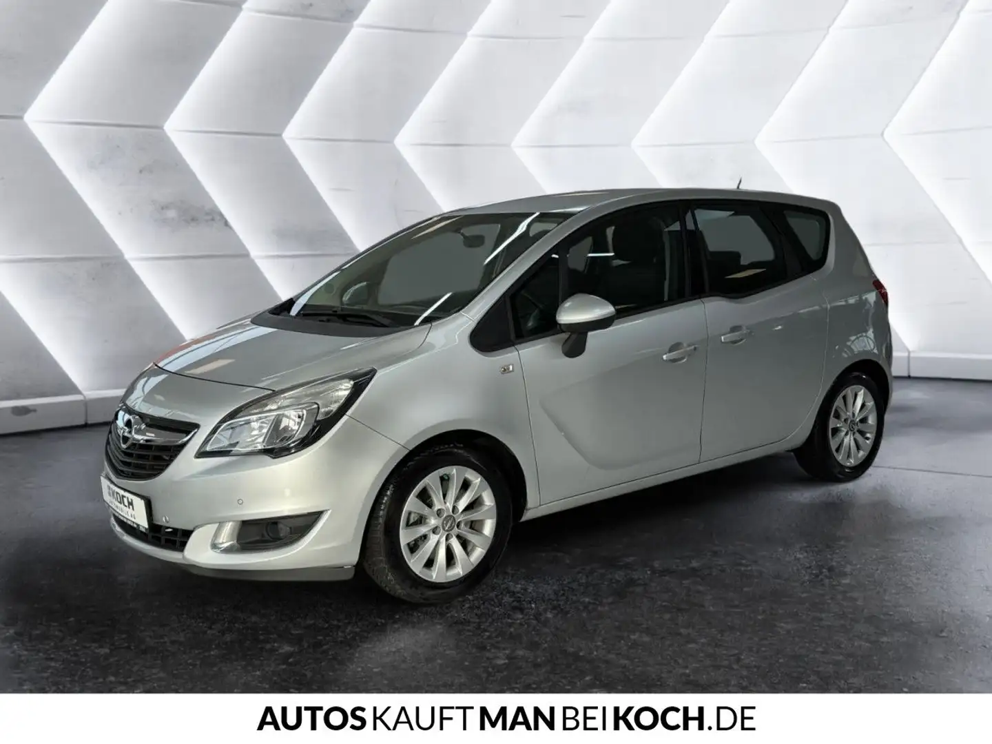 Opel Meriva 1.4 Style Klimaa.Sitzh,PDC,LRH Klima Argent - 2