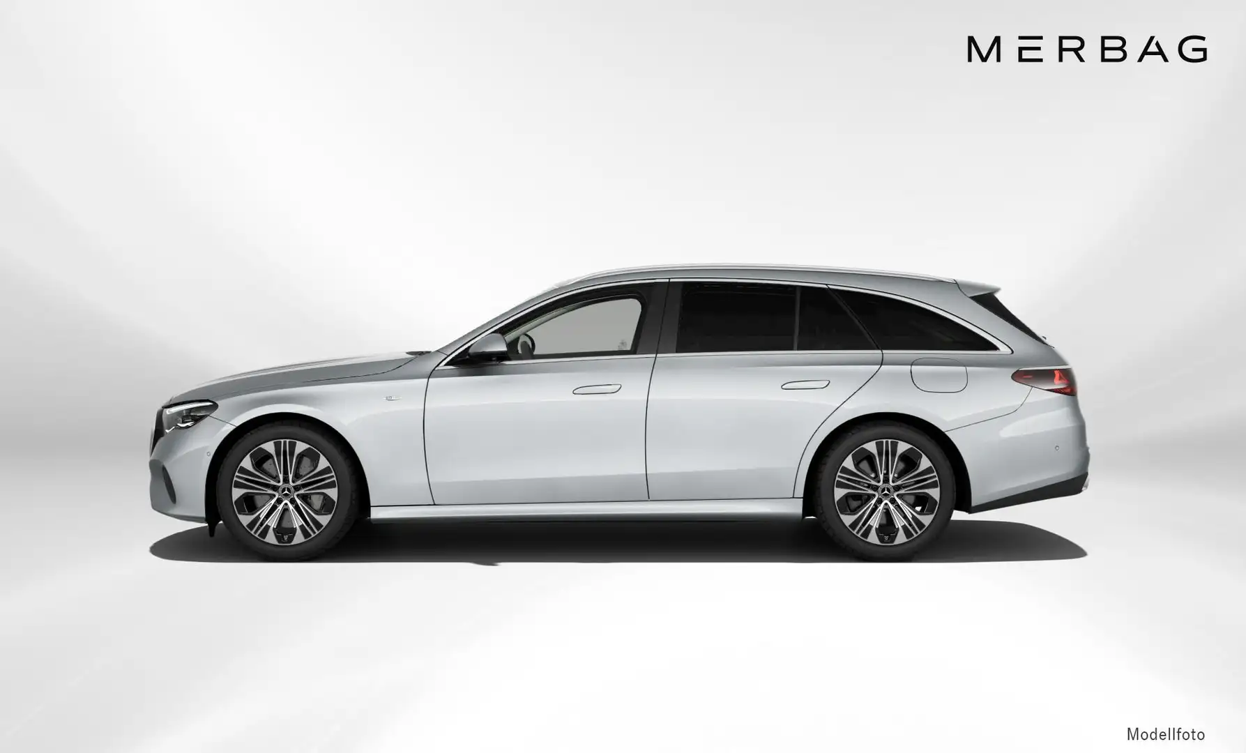 Mercedes-Benz E 300 de 4MATIC T-Modell mit EQ Hybrid Technologie Argent - 2