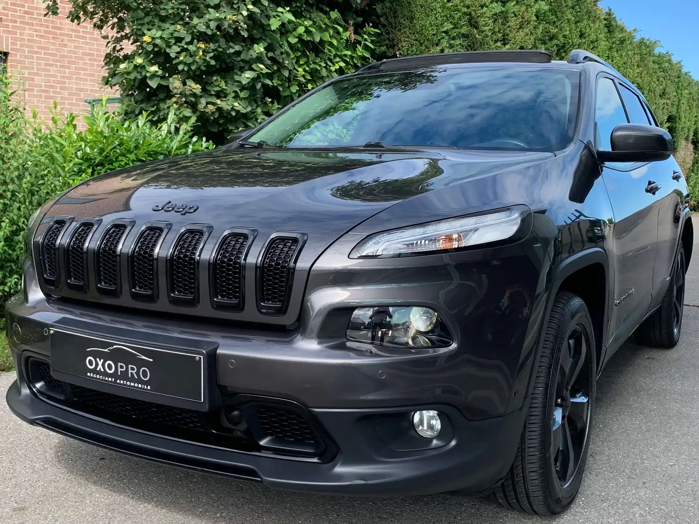 Jeep Cherokee 2.2D 200CV / 4x4 / Boite Auto / FULL OPTIONS / Gris - 2