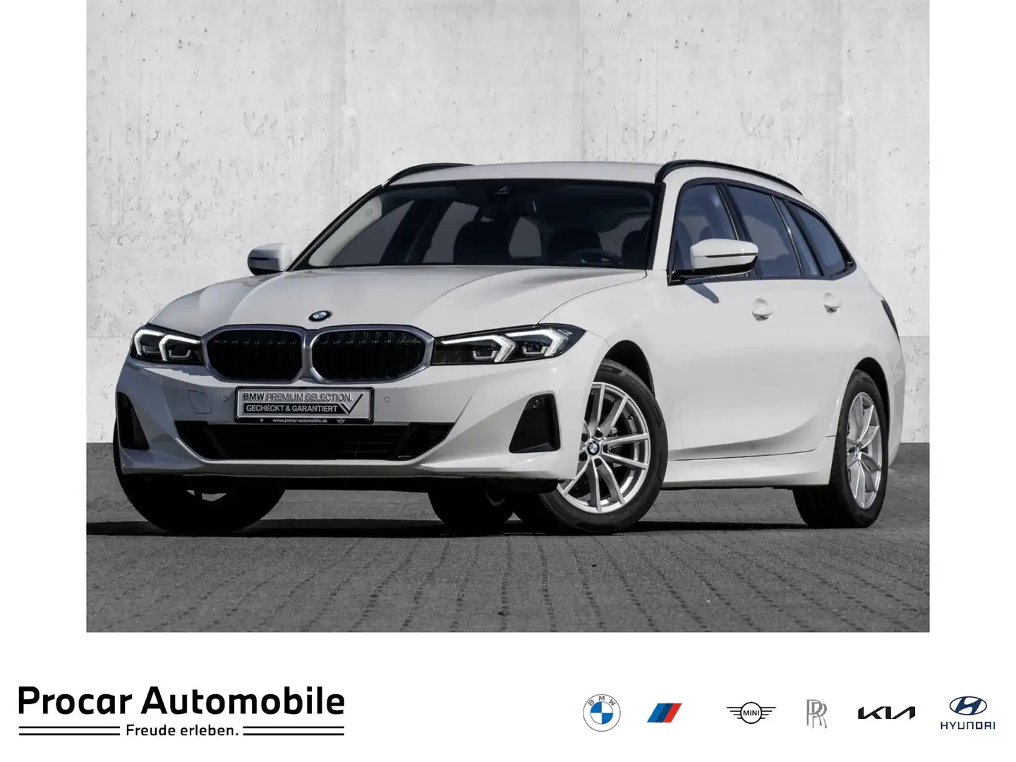 BMW 318 d AHK+SHZ+DA+AUT+PDC Weiß - 1